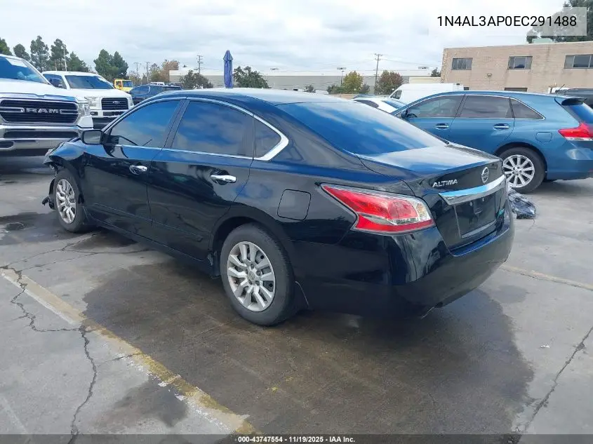 1N4AL3AP0EC291488 2014 Nissan Altima 2.5 S