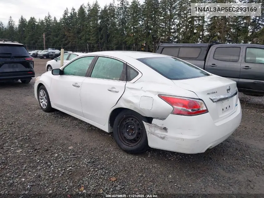 1N4AL3AP5EC293169 2014 Nissan Altima 2.5/2.5 S/2.5 Sl/2.5 Sv