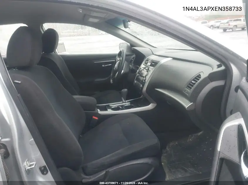 1N4AL3APXEN358733 2014 Nissan Altima 2.5/2.5 S/2.5 Sl/2.5 Sv