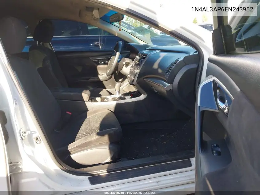 1N4AL3AP6EN243952 2014 Nissan Altima 2.5 S
