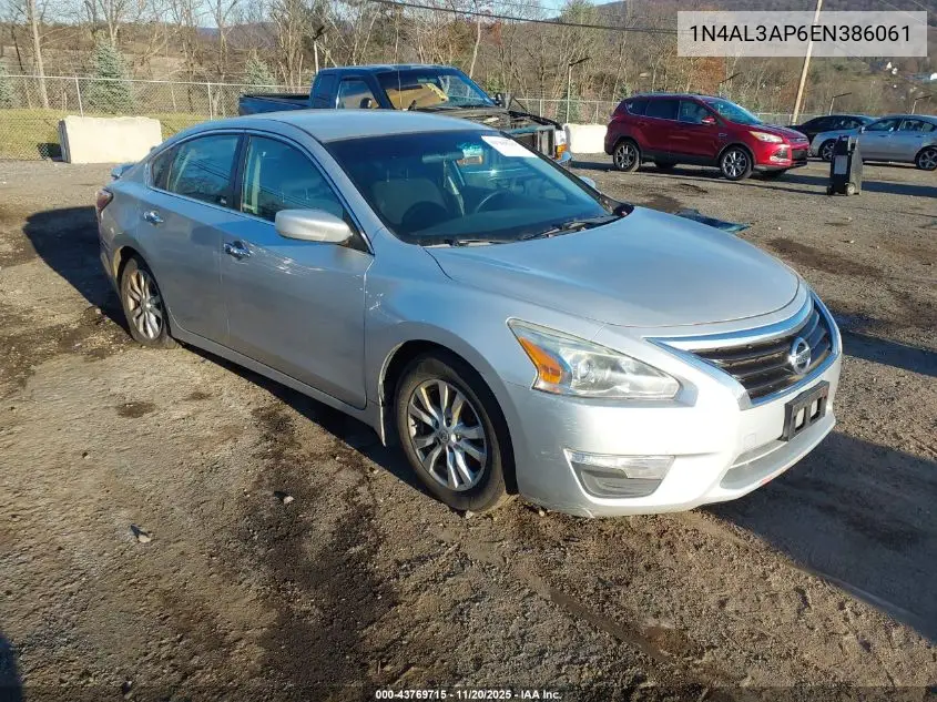 1N4AL3AP6EN386061 2014 Nissan Altima 2.5 S