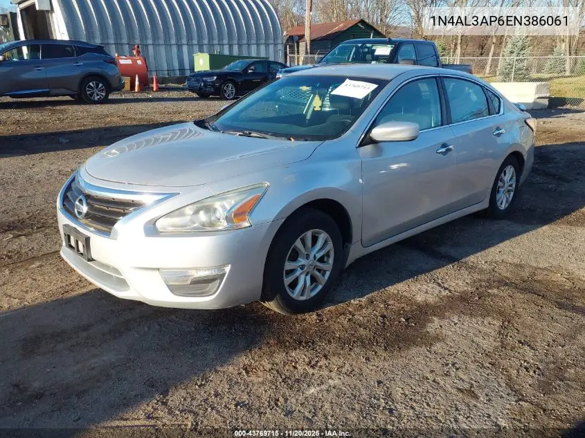 1N4AL3AP6EN386061 2014 Nissan Altima 2.5 S