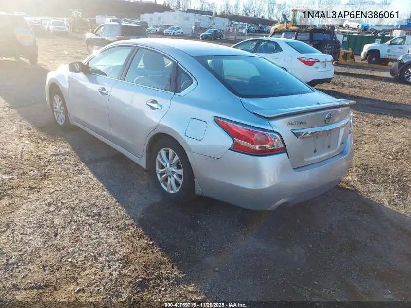 1N4AL3AP6EN386061 2014 Nissan Altima 2.5 S