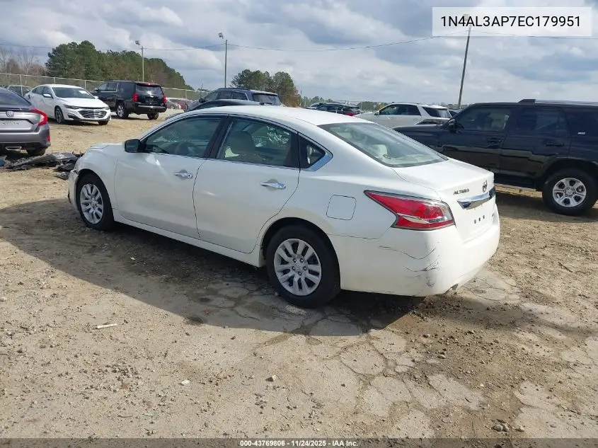 1N4AL3AP7EC179951 2014 Nissan Altima 2.5 S