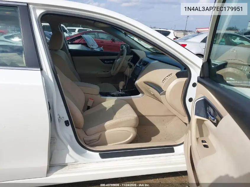 1N4AL3AP7EC179951 2014 Nissan Altima 2.5 S