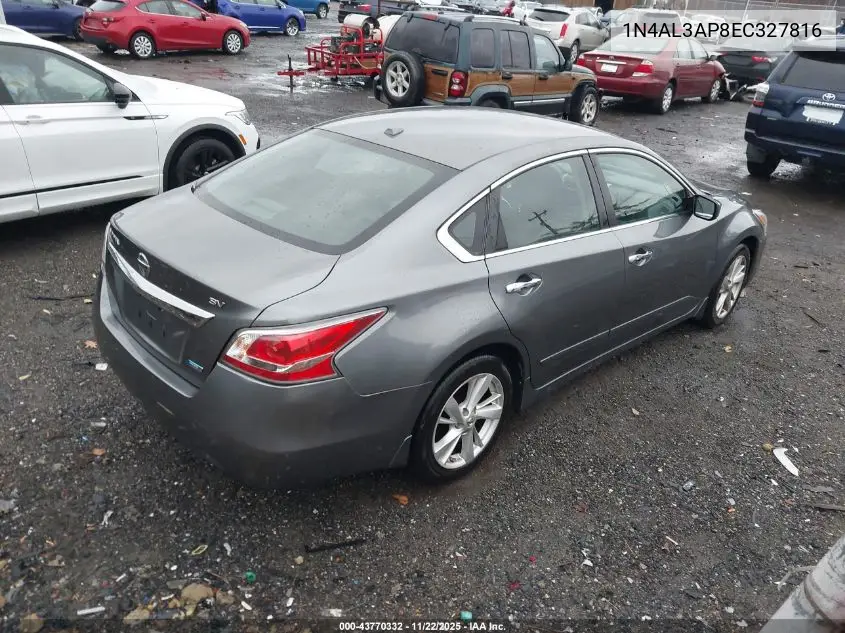 1N4AL3AP8EC327816 2014 Nissan Altima 2.5 Sv