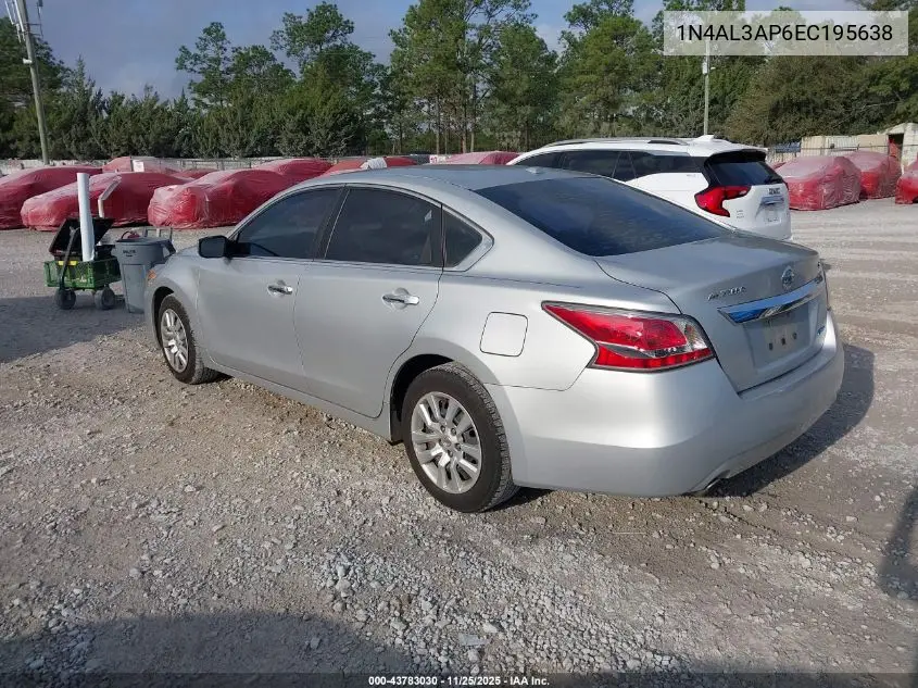 1N4AL3AP6EC195638 2014 Nissan Altima 2.5 S