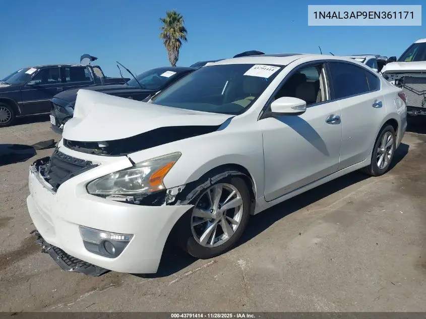 1N4AL3AP9EN361171 2014 Nissan Altima 2.5 Sl