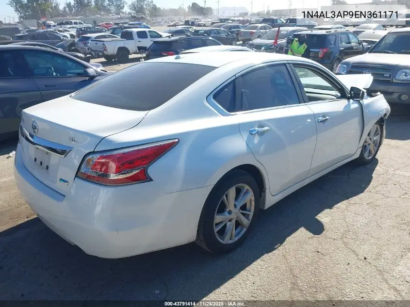 1N4AL3AP9EN361171 2014 Nissan Altima 2.5 Sl
