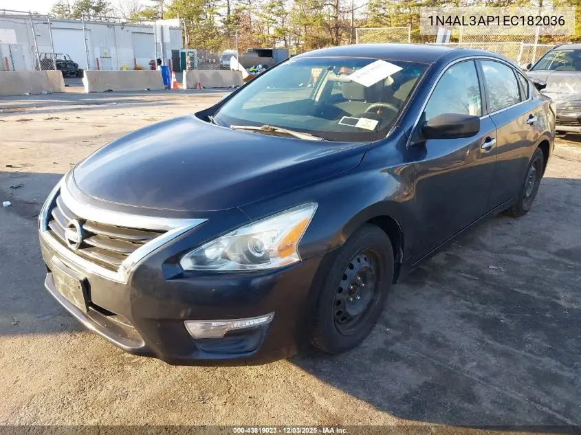 1N4AL3AP1EC182036 2014 Nissan Altima 2.5 S
