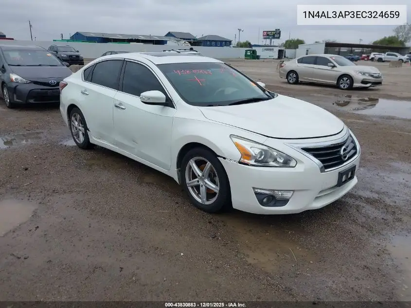 1N4AL3AP3EC324659 2014 Nissan Altima 2.5 Sv