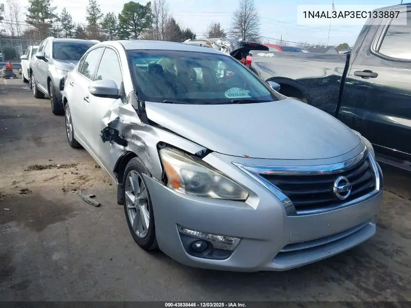 1N4AL3AP3EC133887 2014 Nissan Altima 2.5 Sv