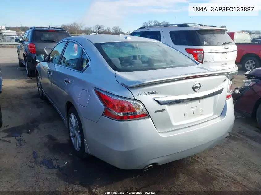 1N4AL3AP3EC133887 2014 Nissan Altima 2.5 Sv
