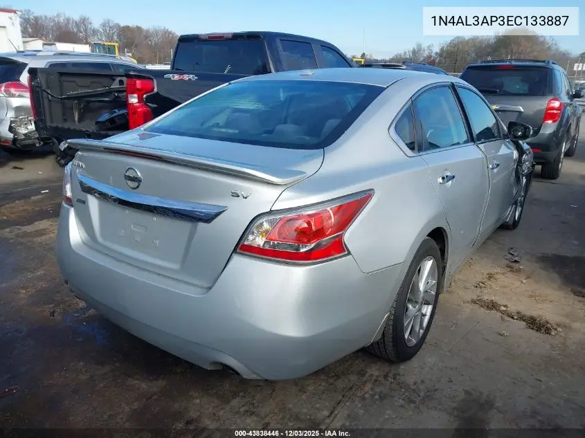 1N4AL3AP3EC133887 2014 Nissan Altima 2.5 Sv