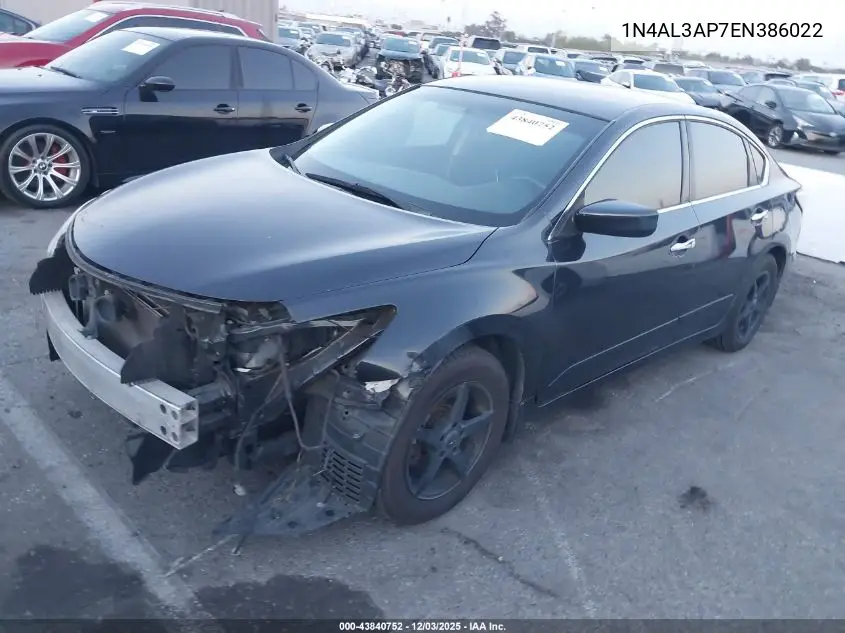 1N4AL3AP7EN386022 2014 Nissan Altima 2.5 S