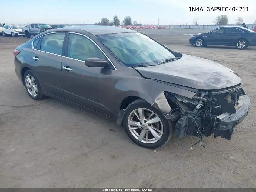1N4AL3AP9EC404211 2014 Nissan Altima 2.5/2.5 S/2.5 Sl/2.5 Sv