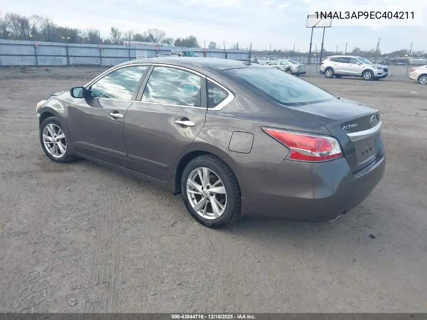 1N4AL3AP9EC404211 2014 Nissan Altima 2.5/2.5 S/2.5 Sl/2.5 Sv