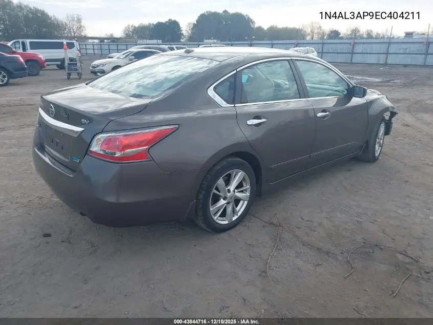1N4AL3AP9EC404211 2014 Nissan Altima 2.5/2.5 S/2.5 Sl/2.5 Sv