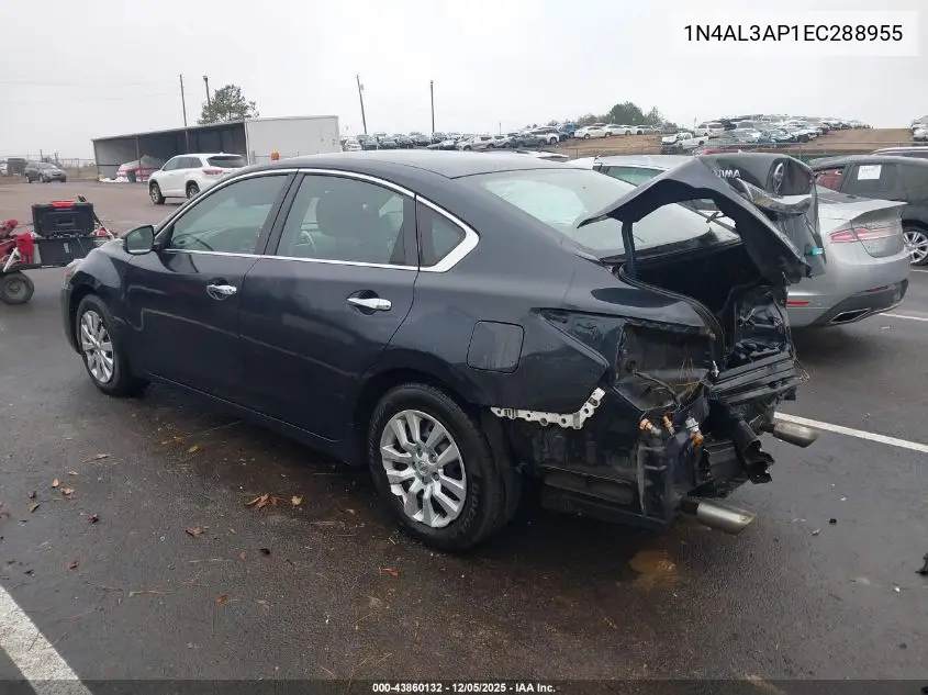 1N4AL3AP1EC288955 2014 Nissan Altima 2.5/2.5 S/2.5 Sl/2.5 Sv
