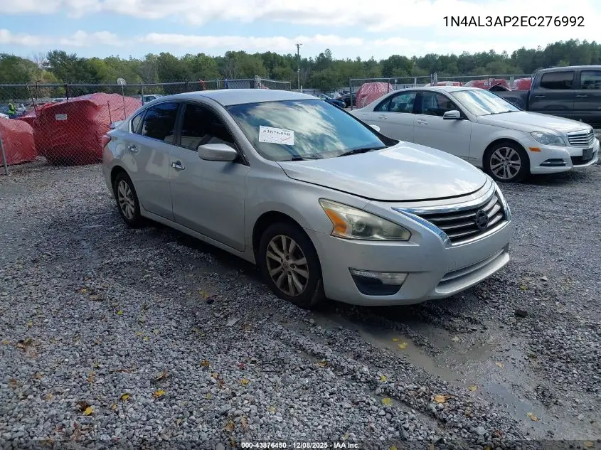 1N4AL3AP2EC276992 2014 Nissan Altima 2.5 S