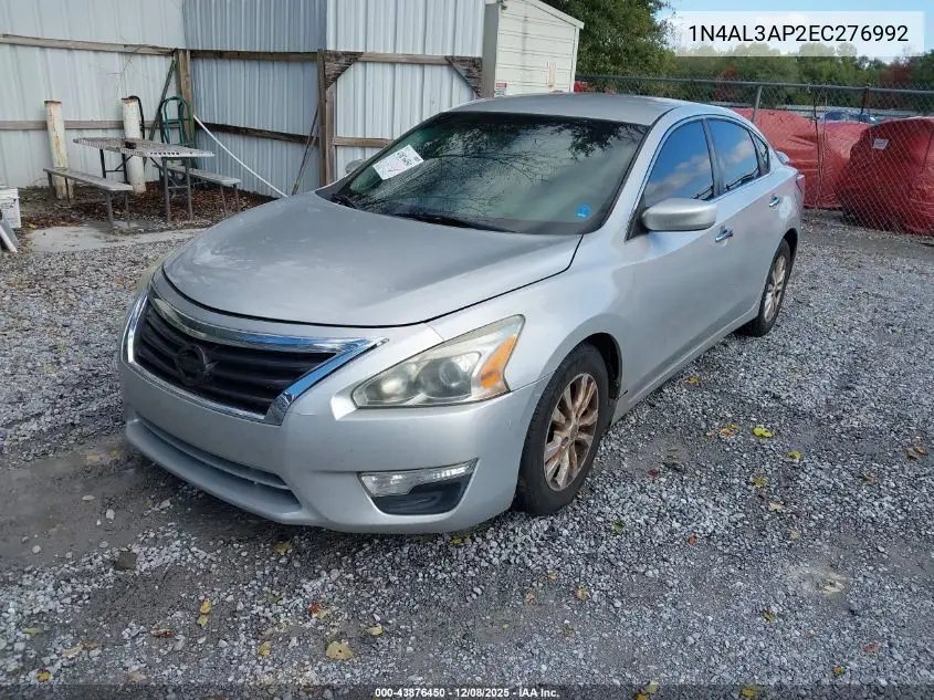 1N4AL3AP2EC276992 2014 Nissan Altima 2.5 S