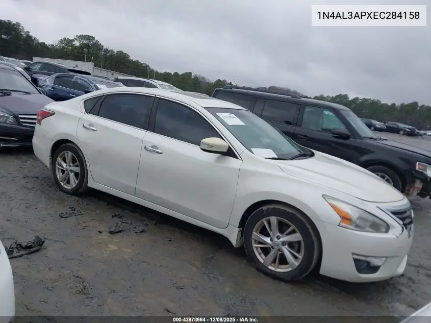 1N4AL3APXEC284158 2014 Nissan Altima 2.5 Sl