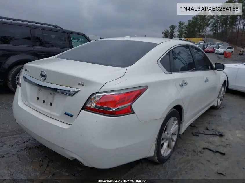 1N4AL3APXEC284158 2014 Nissan Altima 2.5 Sl