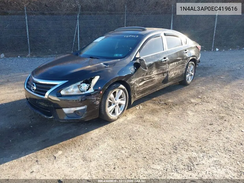1N4AL3AP0EC419616 2014 Nissan Altima 2.5 Sl