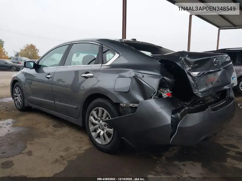 1N4AL3AP0EN348549 2014 Nissan Altima 2.5 S
