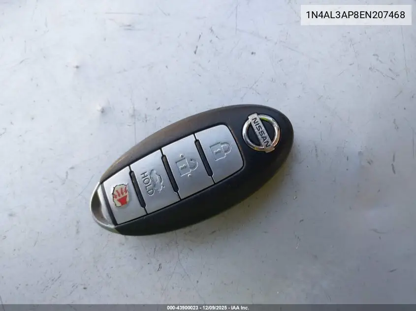 1N4AL3AP8EN207468 2014 Nissan Altima 2.5 S