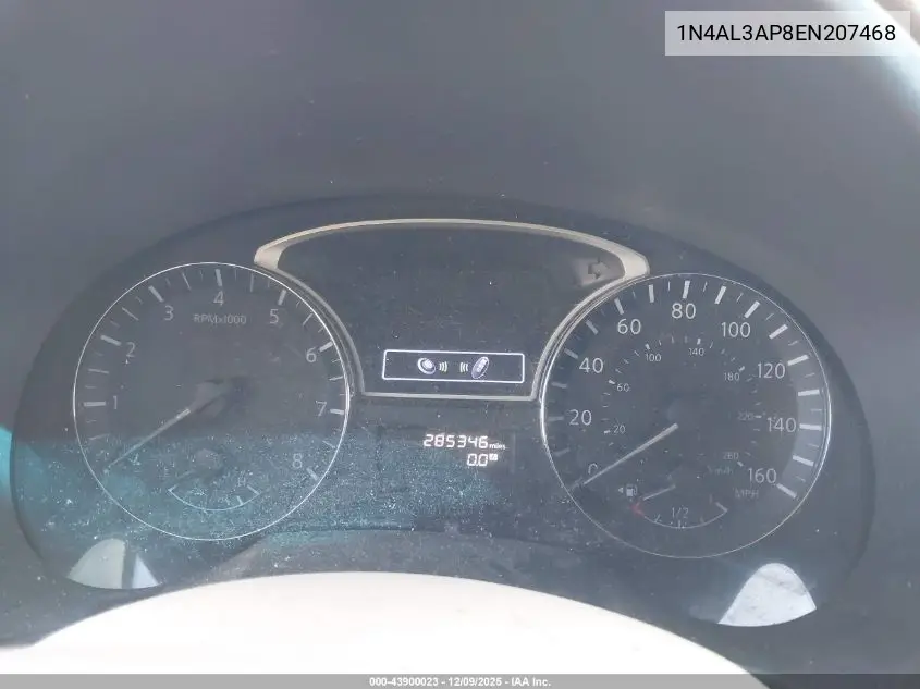 1N4AL3AP8EN207468 2014 Nissan Altima 2.5 S