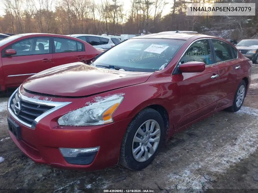 1N4AL3AP6EN347079 2014 Nissan Altima 2.5 S