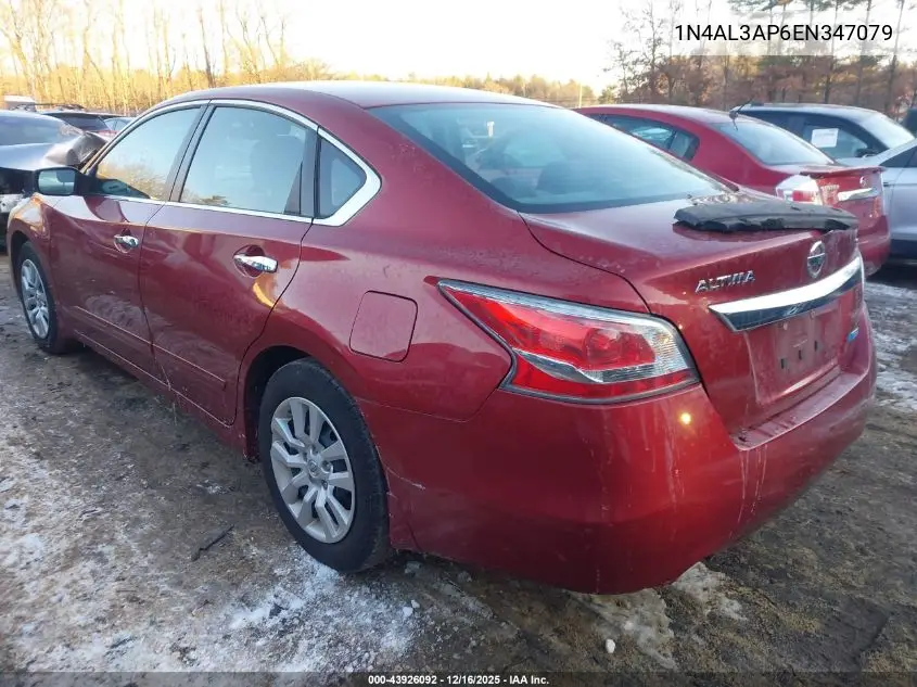 1N4AL3AP6EN347079 2014 Nissan Altima 2.5 S