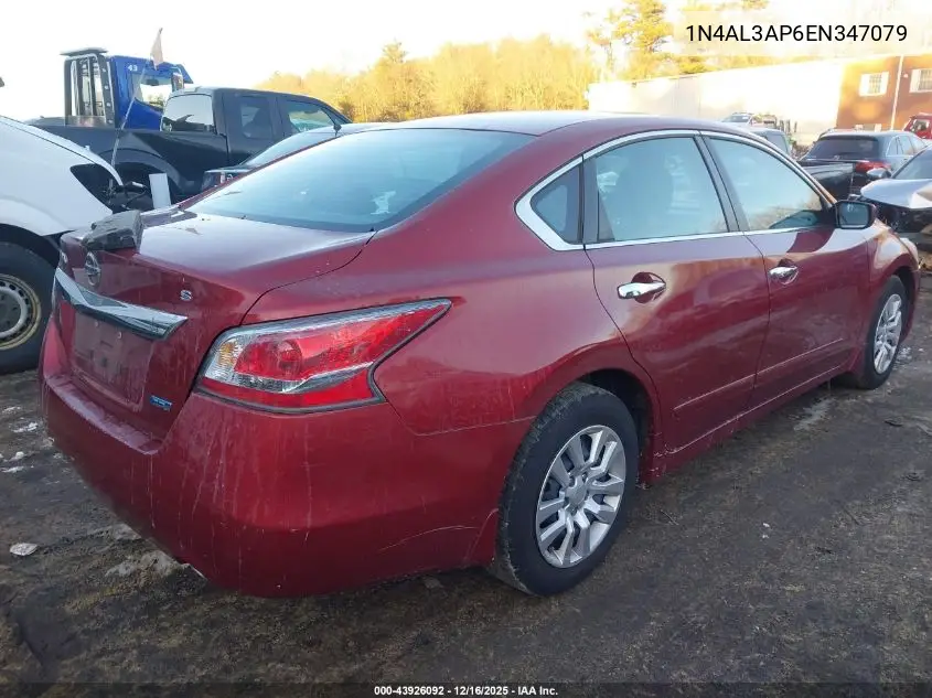 1N4AL3AP6EN347079 2014 Nissan Altima 2.5 S