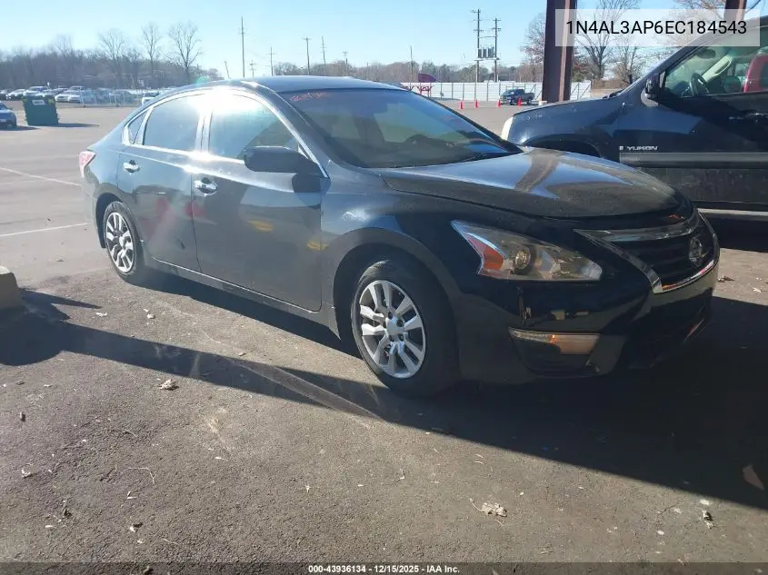 1N4AL3AP6EC184543 2014 Nissan Altima 2.5 S
