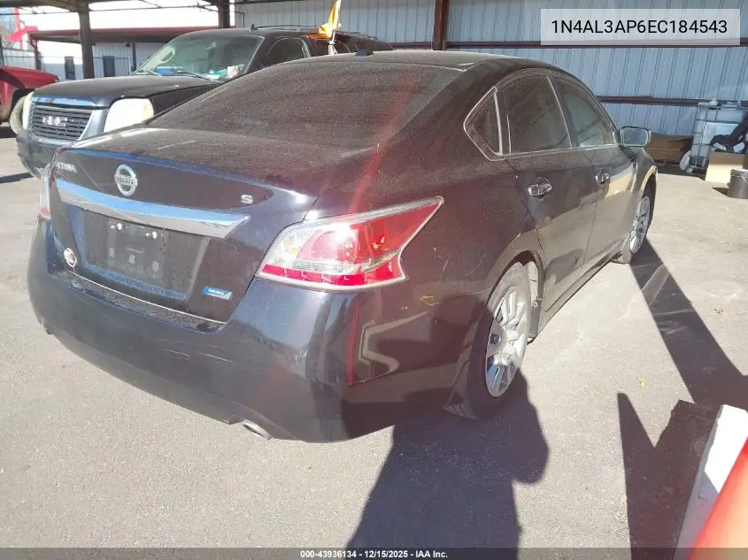 1N4AL3AP6EC184543 2014 Nissan Altima 2.5 S