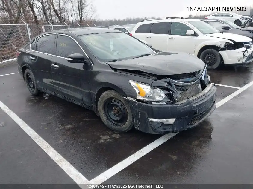 1N4AL3AP4FN891503 2015 Nissan Altima 2.5/2.5 S/2.5 Sl/2.5 Sv
