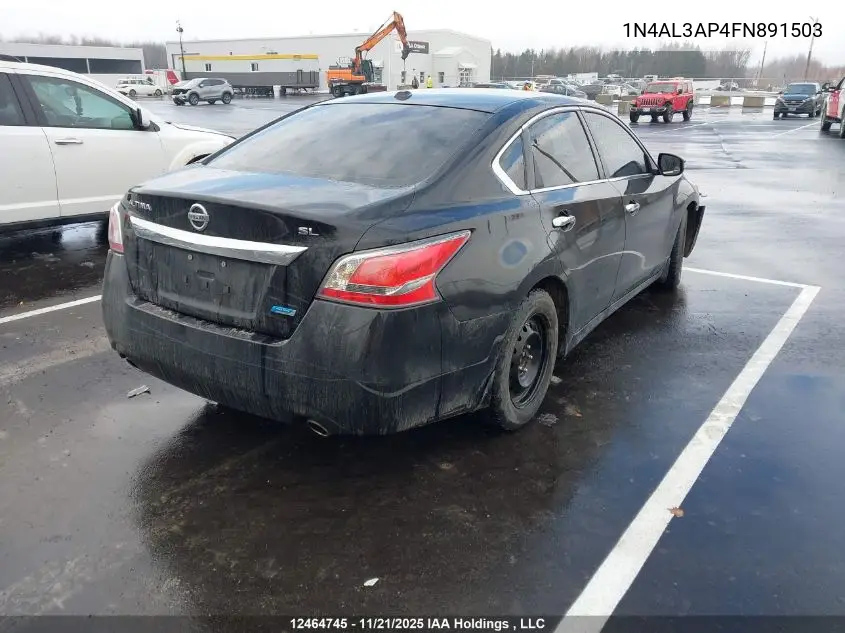 1N4AL3AP4FN891503 2015 Nissan Altima 2.5/2.5 S/2.5 Sl/2.5 Sv