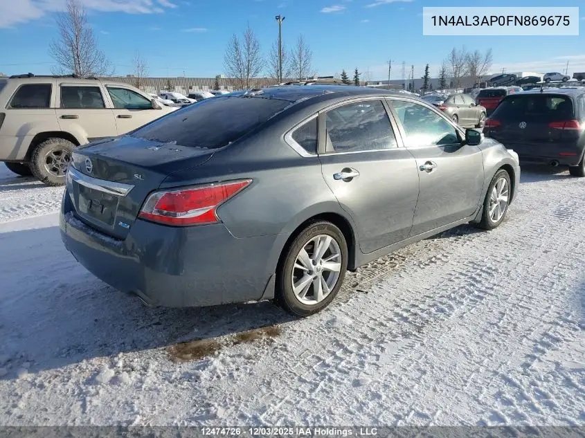 1N4AL3AP0FN869675 2015 Nissan Altima 2.5/S/Sv/Sl