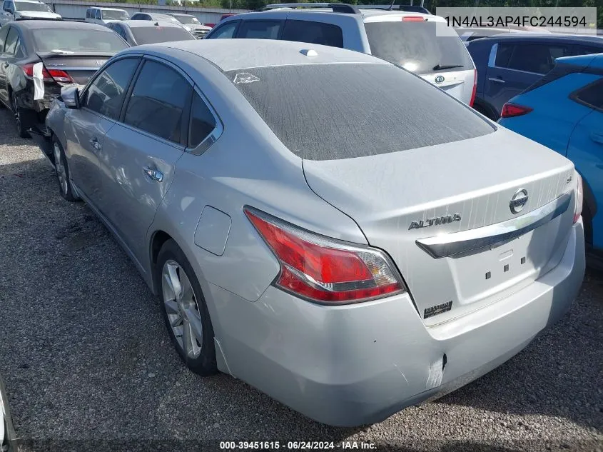 1N4AL3AP4FC244594 2015 Nissan Altima 2.5 Sl