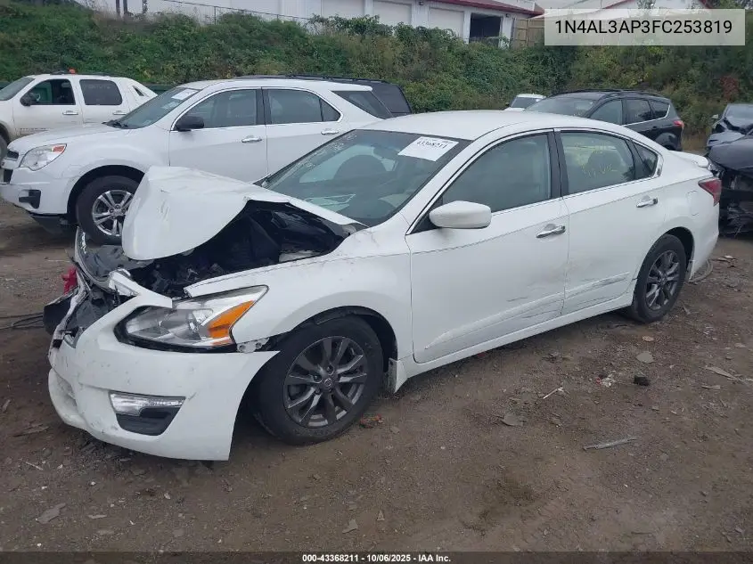 1N4AL3AP3FC253819 2015 Nissan Altima 2.5 S