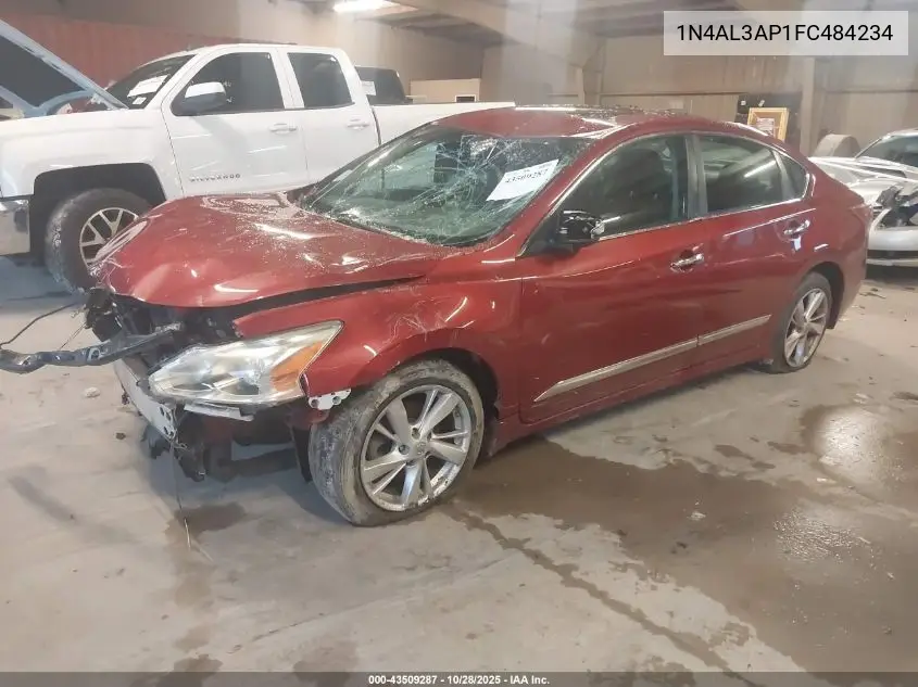 1N4AL3AP1FC484234 2015 Nissan Altima 2.5 Sv