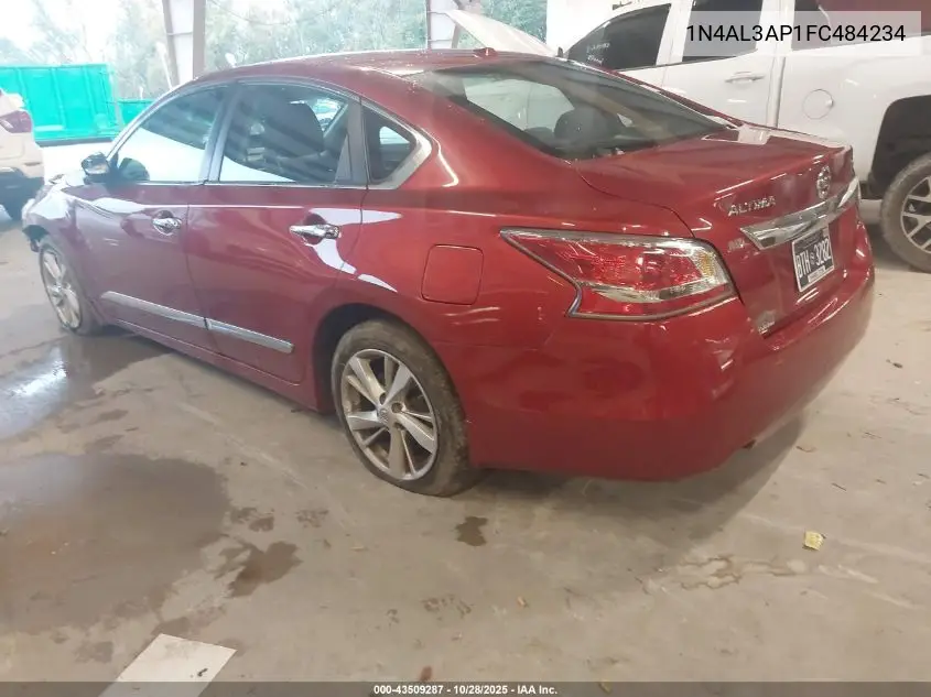 1N4AL3AP1FC484234 2015 Nissan Altima 2.5 Sv