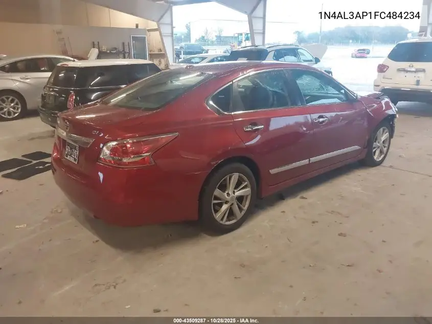 1N4AL3AP1FC484234 2015 Nissan Altima 2.5 Sv