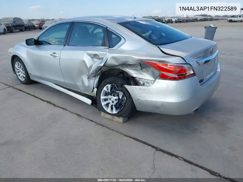 1N4AL3AP1FN322589 2015 Nissan Altima 2.5/2.5 S/2.5 Sl/2.5 Sv