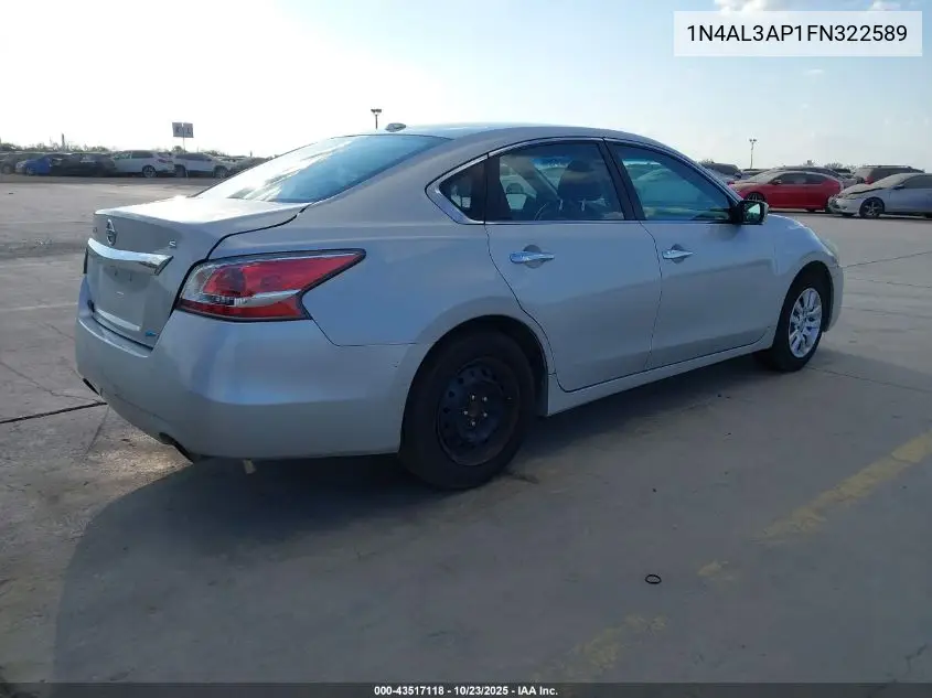 1N4AL3AP1FN322589 2015 Nissan Altima 2.5/2.5 S/2.5 Sl/2.5 Sv