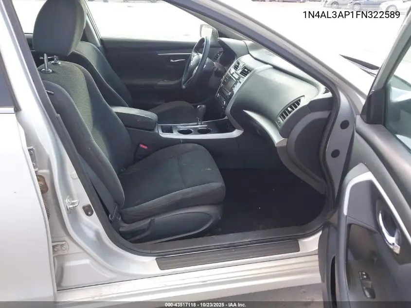 1N4AL3AP1FN322589 2015 Nissan Altima 2.5/2.5 S/2.5 Sl/2.5 Sv