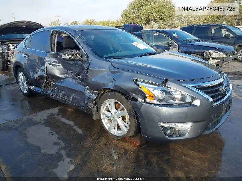 1N4AL3AP7FC489728 2015 Nissan Altima 2.5 Sv