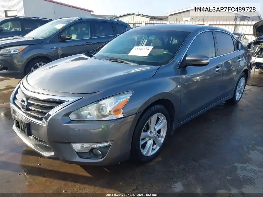 1N4AL3AP7FC489728 2015 Nissan Altima 2.5 Sv