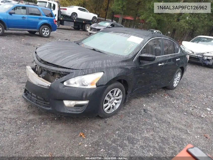 1N4AL3AP9FC126962 2015 Nissan Altima 2.5 S